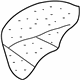 Audi 4F0-885-375-E Seat Cushion Pad Audi 4F0-885-375-E Seat Cushion Pad