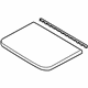 Audi 4M8-877-055-C Front Glass Audi 4M8-877-055-C Front Glass