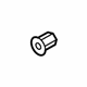Audi WHT-002-535 Radiator Support Retainer Audi WHT-002-535 Radiator Support Retainer
