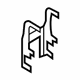 Audi 4H0-199-439 Bracket Audi 4H0-199-439 Bracket