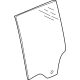Audi 89A-845-025-A Glass Audi 89A-845-025-A Glass