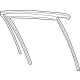 Audi 89A-839-439 Window Channel Audi 89A-839-439 Window Channel