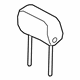 Audi 4K0-881-901-F-SLI Headrest Audi 4K0-881-901-F-SLI Headrest