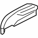 Audi 4G0-881-550-A Seat Cushion Pad Audi 4G0-881-550-A Seat Cushion Pad
