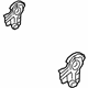 Audi 4H0-882-651 Inner Bracket Audi 4H0-882-651 Inner Bracket