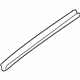 Audi 8D0-845-454-A Reveal Molding Retainer Strip