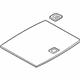 Audi 8U0-861-529-A-87A Floor Cover Audi 8U0-861-529-A-87A Floor Cover