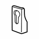 Audi 4A0-837-153-A Inner Panel Wedge Audi 4A0-837-153-A Inner Panel Wedge