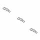 Audi 4E0-853-929-C Rear Molding Clip Audi 4E0-853-929-C Rear Molding Clip