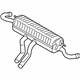 Audi 4M8-253-609-B Rear Muffler Audi 4M8-253-609-B Rear Muffler