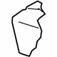 Audi 80A-885-375-F Seat Cushion Pad
