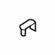 Audi 8U0-867-483 Headliner Holder Audi 8U0-867-483 Headliner Holder