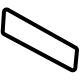 Audi 8W6-853-736-G-2ZZ Nameplate Audi 8W6-853-736-G-2ZZ Nameplate