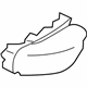 Audi 4H0-885-375-A Seat Cushion Pad Audi 4H0-885-375-A Seat Cushion Pad