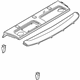 Audi 4G5-863-418-F-HP3 Package Tray Trim Audi 4G5-863-418-F-HP3 Package Tray Trim