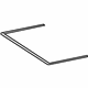 Audi 80A-877-297 Rear Glass Seal Strip Audi 80A-877-297 Rear Glass Seal Strip