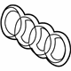 Audi 4H0-853-605-B-2ZZ Emblem Audi 4H0-853-605-B-2ZZ Emblem