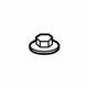 Audi 8E0-825-265-D Outer Panel Retainer Nut Audi 8E0-825-265-D Outer Panel Retainer Nut