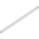 Audi 89A-839-475-3Q7 Belt Molding Audi 89A-839-475-3Q7 Belt Molding