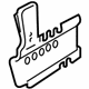 Audi 8P4-810-311 Front Plate Audi 8P4-810-311 Front Plate