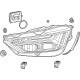 Audi 80A-941-773-F Composite Headlamp
