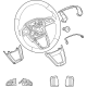 Audi 82A-419-091-AQ-BSJ Steering Wheel Audi 82A-419-091-AQ-BSJ Steering Wheel