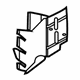 Audi 8F0-802-232-A Mount Brace