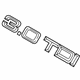 Audi 4F0-853-743-B-2ZZ Nameplate Audi 4F0-853-743-B-2ZZ Nameplate