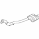 Audi 4G0-254-352-B Muffler & Pipe Audi 4G0-254-352-B Muffler & Pipe