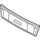 Audi 4F0-807-287-B-1QP License Mount Audi 4F0-807-287-B-1QP License Mount