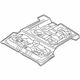 Audi 8S8-813-115-TA Rear Floor Pan
