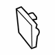 Audi 8P0-807-241-B-GRU Tow Bracket Cover Audi 8P0-807-241-B-GRU Tow Bracket Cover
