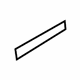 Audi 895-831-575 Reinforcement Beam Strip Audi 895-831-575 Reinforcement Beam Strip