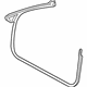 Audi 8H0-831-707-C Surround Weatherstrip Audi 8H0-831-707-C Surround Weatherstrip