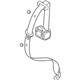 Audi 8N8-857-805-27D Lap & Shoulder Belt
