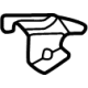 Audi 1EA-809-321-A Front Extension Mount Bracket Audi 1EA-809-321-A Front Extension Mount Bracket