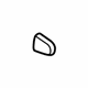 Audi 5N0-837-111-9B9 Door Shell Cap
