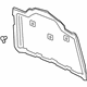 Audi 4M0-863-825-A Insulator Pad Audi 4M0-863-825-A Insulator Pad