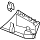 Audi 4M8-863-280-1JO Side Cover Audi 4M8-863-280-1JO Side Cover