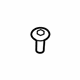 Audi N-911-475-02 Seat Track Bolt