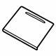 Audi 4H4-862-543-25D Lower Lid