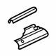 Audi 4E0-881-349-C-1CT Track End Cover Audi 4E0-881-349-C-1CT Track End Cover