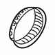 Audi 1J0-614-149 Rear Sensor Ring Audi 1J0-614-149 Rear Sensor Ring
