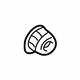 Audi N-906-545-02 Spindle Nut Audi N-906-545-02 Spindle Nut