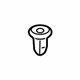 Audi N-105-168-01 Wheelhouse Liner Retainer Nut
