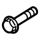 Audi N-912-371-01 Front Upper Control Arm Mount Bolt Audi N-912-371-01 Front Upper Control Arm Mount Bolt