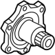 Audi 0B4-409-344-A Stub Shaft Audi 0B4-409-344-A Stub Shaft