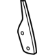 Audi 4KE-839-161 Front Weatherstrip Bracket Audi 4KE-839-161 Front Weatherstrip Bracket