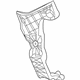 Audi 83A-807-453-A Side Retainer Audi 83A-807-453-A Side Retainer