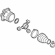 Audi 1K0-498-103-G Inner Joint Assembly Audi 1K0-498-103-G Inner Joint Assembly